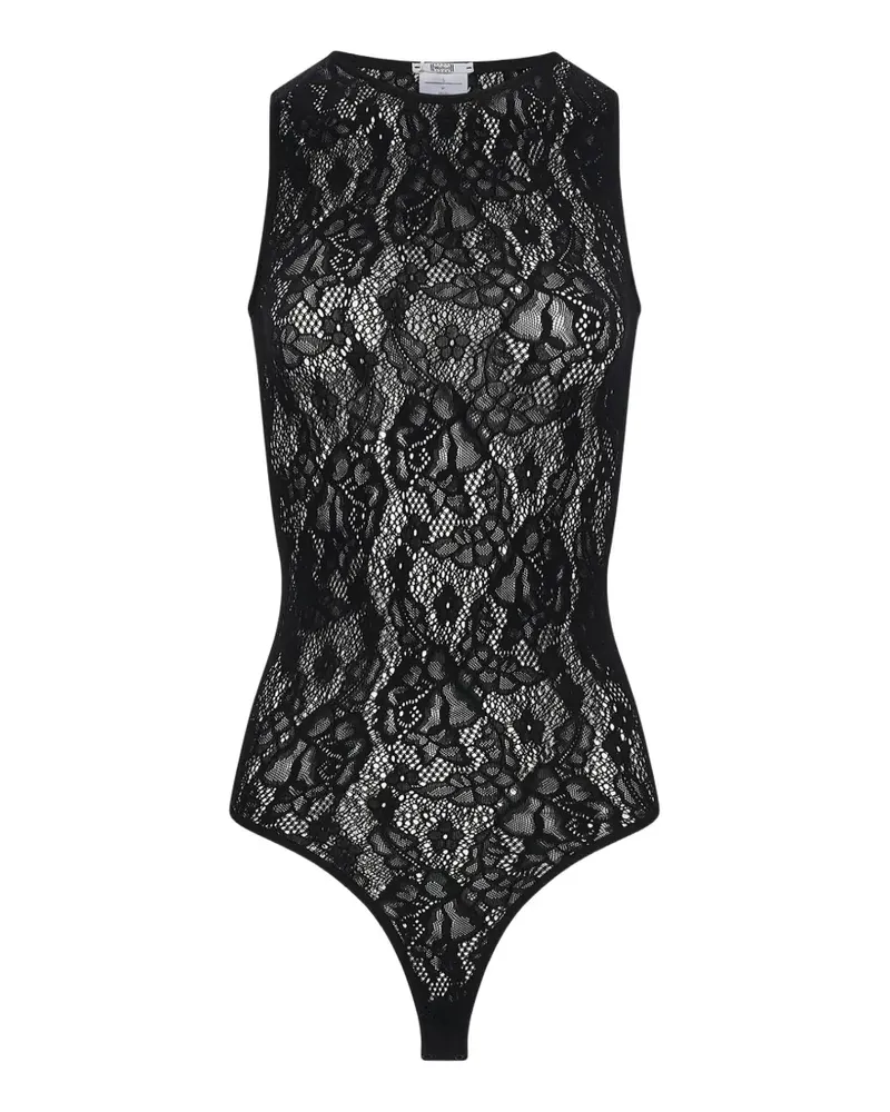 Wolford lace-knit bodysuit - Schwarz Schwarz