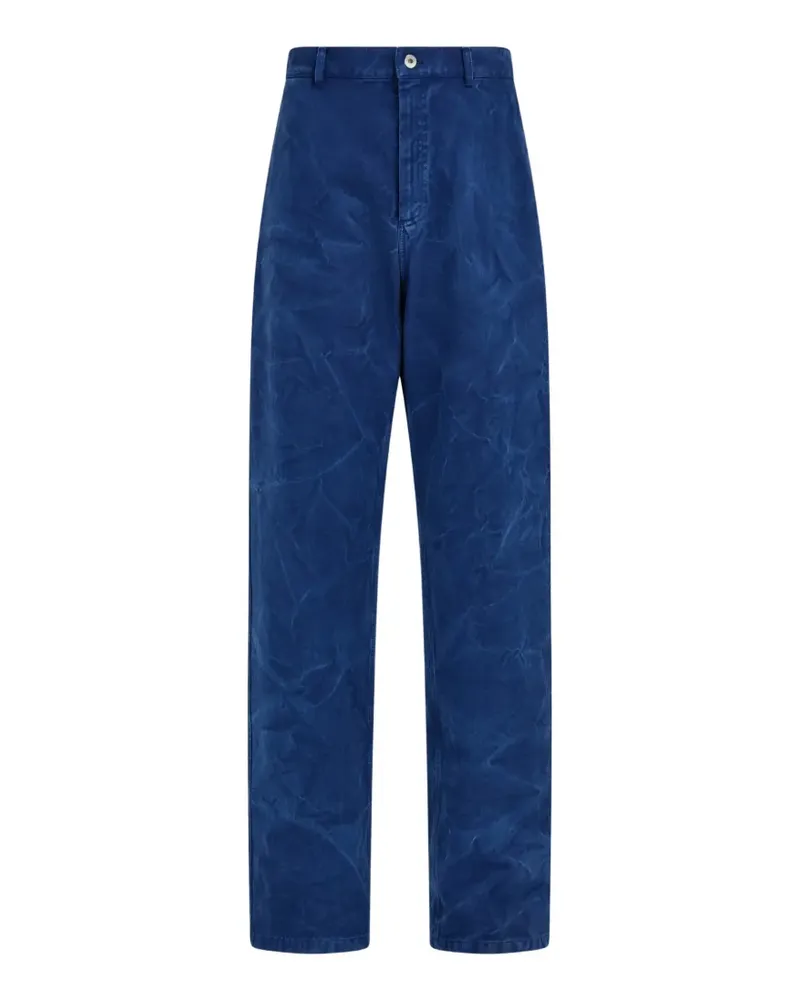 Ferragamo Weite Workwear-Hose - Blau Blau