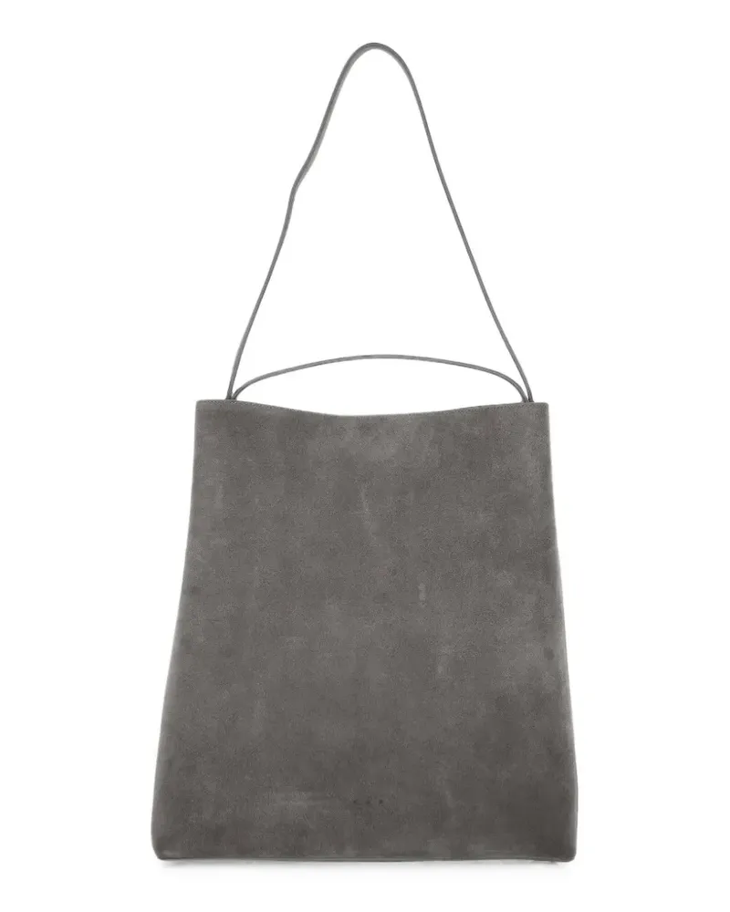Aesther Ekme Schultertasche aus Wildleder - Grau Grau