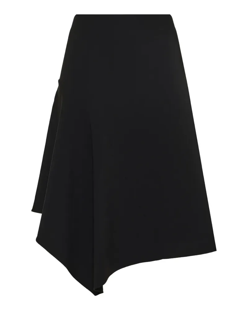 Theory draped midi skirt - Schwarz Schwarz