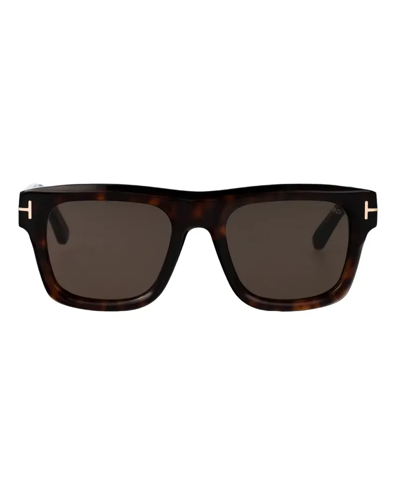 Tom Ford Icon square-frame sunglasses - Braun Braun