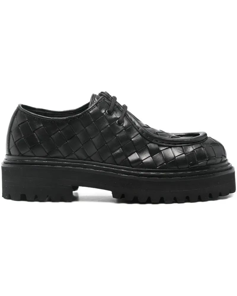Officine Creative Italia Blossom Derby-Schuhe - Schwarz Schwarz