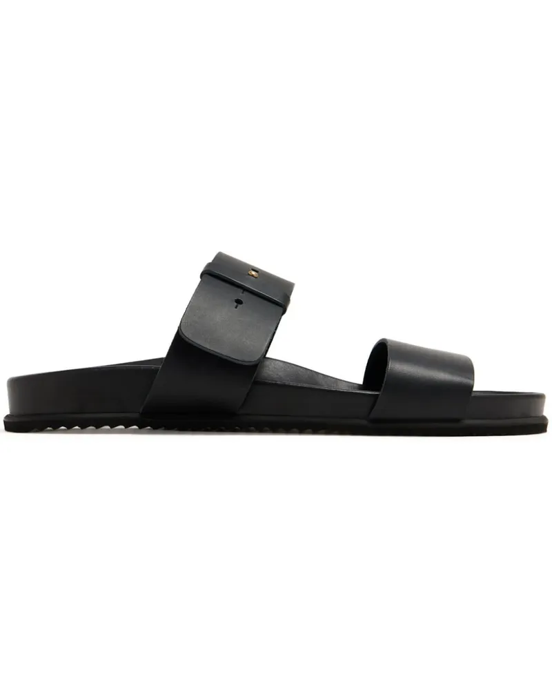 Ancient Greek Sandals Sandalen mit runder Kappe - Schwarz Schwarz