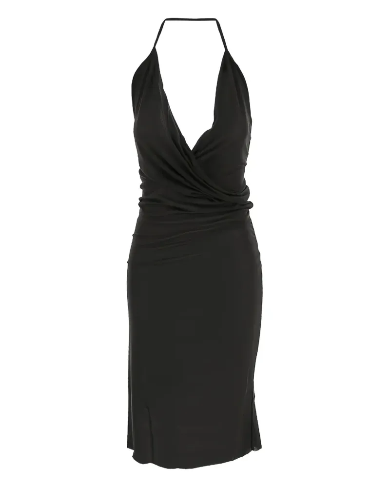 Rick Owens Hollywood Spaghettikleid - Schwarz Schwarz