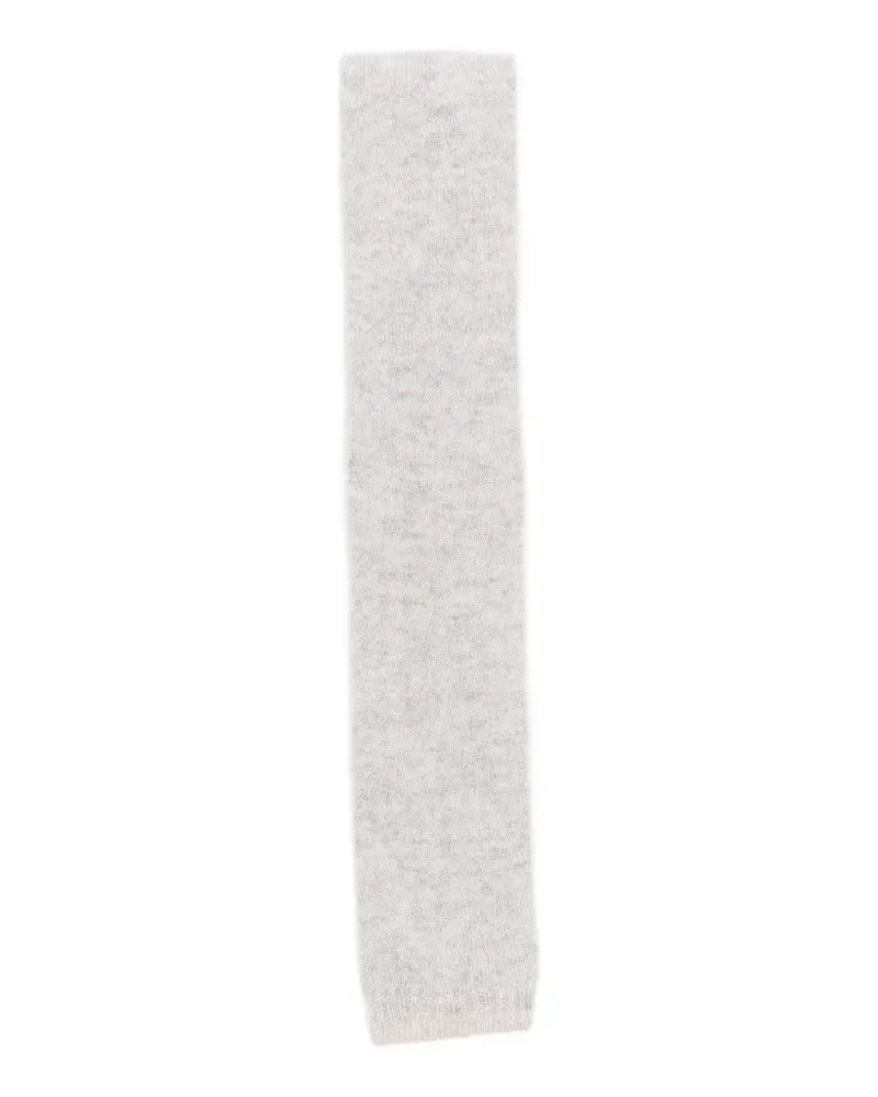 Eleventy Krawatte aus Kaschmir - Grau Grau