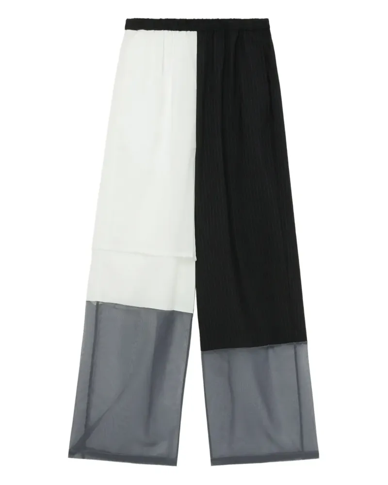ENFÖLD Hose mit Nadelstreifen - Schwarz Schwarz