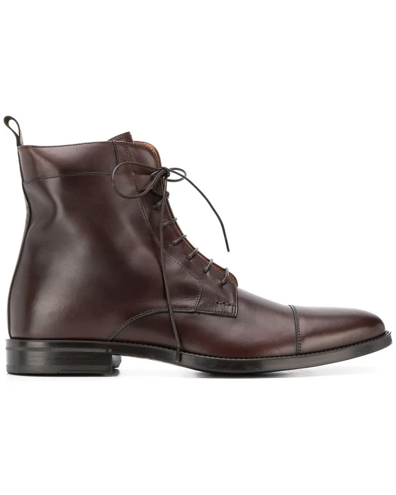 Scarosso Klassische Schnürstiefel - Braun Braun