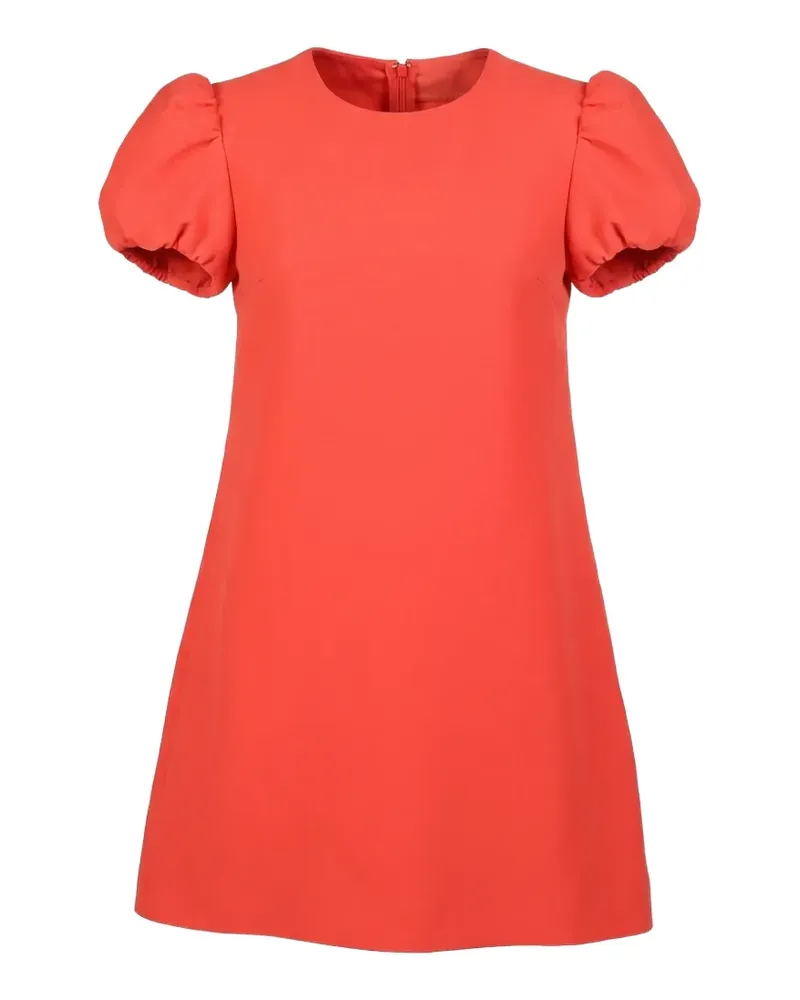 Valentino Garavani puff-sleeve mini dress - Orange Orange