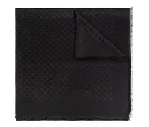 Lamé-Schal aus GG-Jacquard - Schwarz
