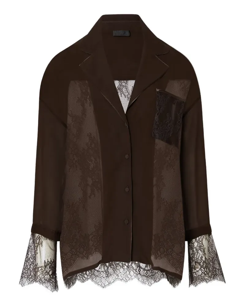 Liu Jo blouse with lace details - Braun Braun