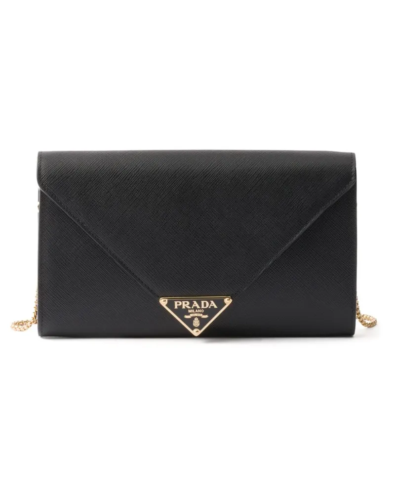 Prada Mini-Tasche aus Saffiano-Leder - Schwarz Schwarz