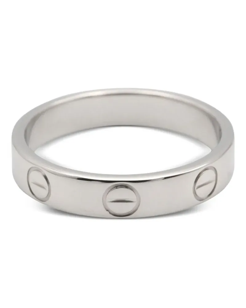 Cartier 2010s mini Love ring - Silber Silber