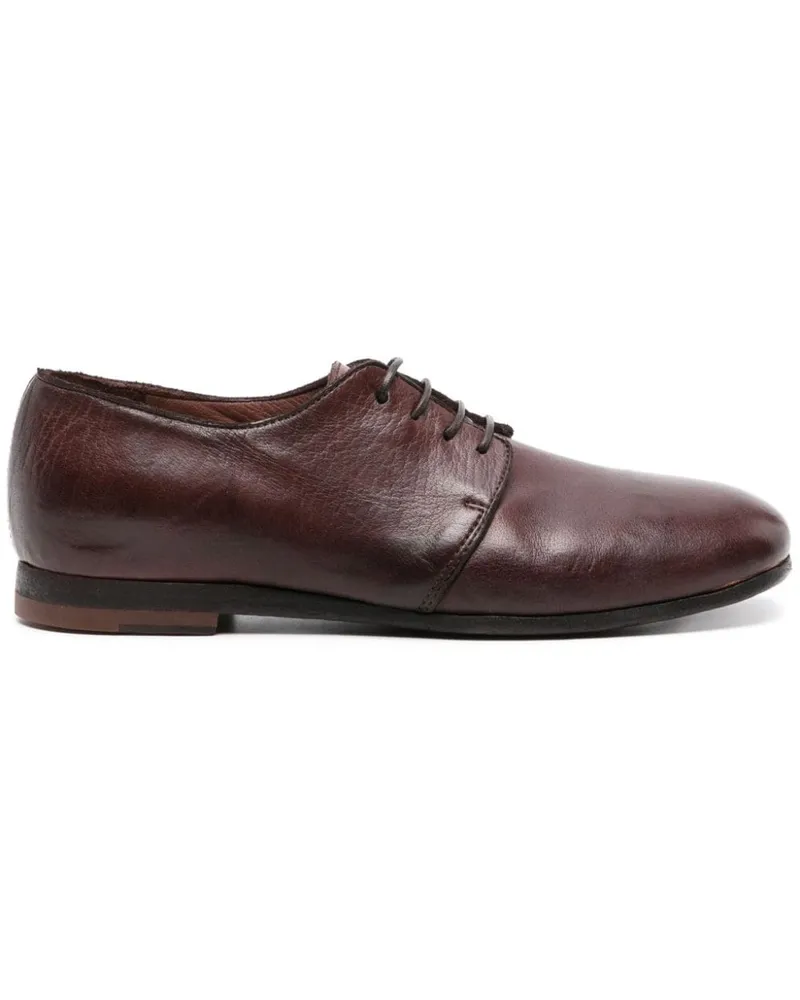 Moma Bufalo Oxford-Schuhe aus Leder Braun