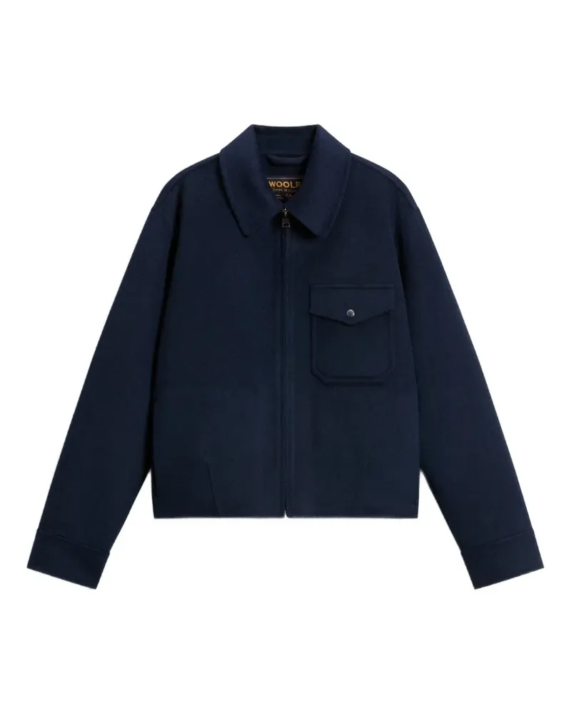 Woolrich Bomberjacke im Layering-Look - Blau Blau