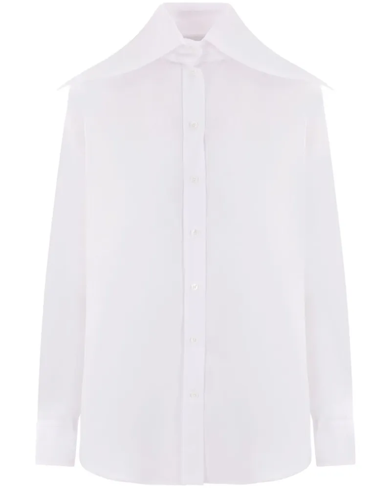 Alexander McQueen Klassisches Hemd - Weiß Weiß