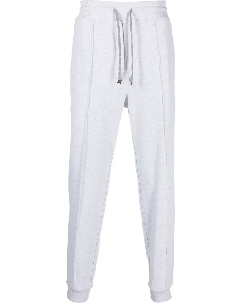 Brunello Cucinelli Jogginghose mit Tapered-Bein - Grau Grau