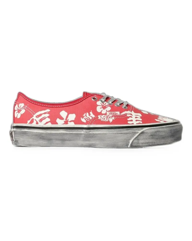 Vans Sneakers mit Blumenprint - Rot Rot