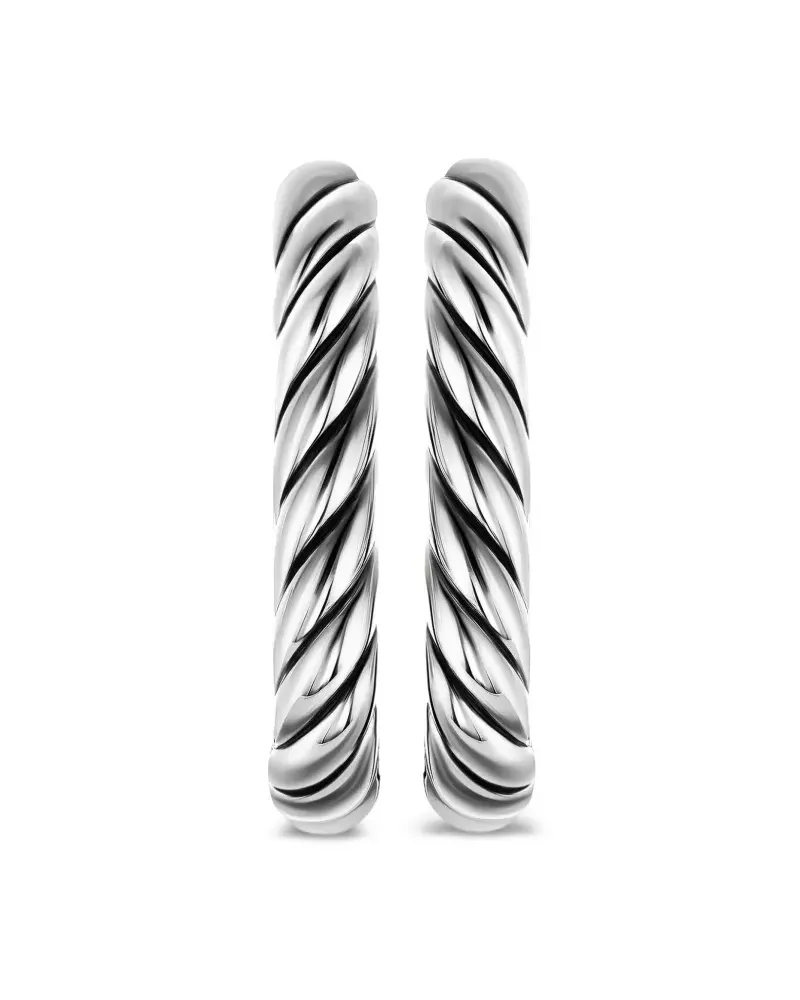David Yurman DY Madison® Creolen aus Sterlingsilber Silber