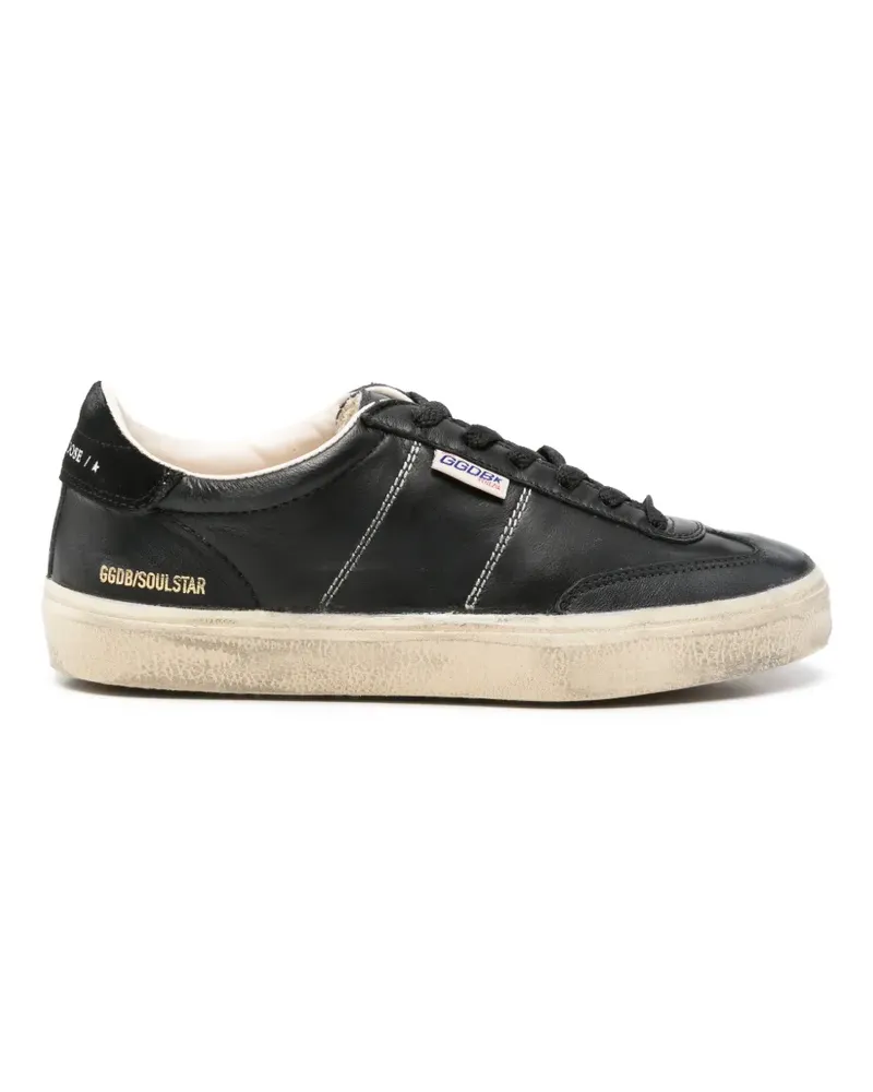 Golden Goose Soul-Star Sneakers aus Nappaleder - Schwarz Schwarz