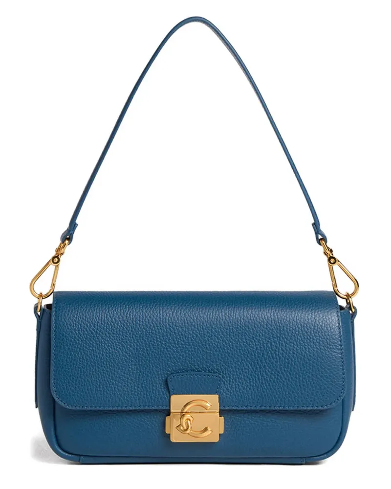 Coccinelle Mittelgroße C-Me Schultertasche - Blau Blau