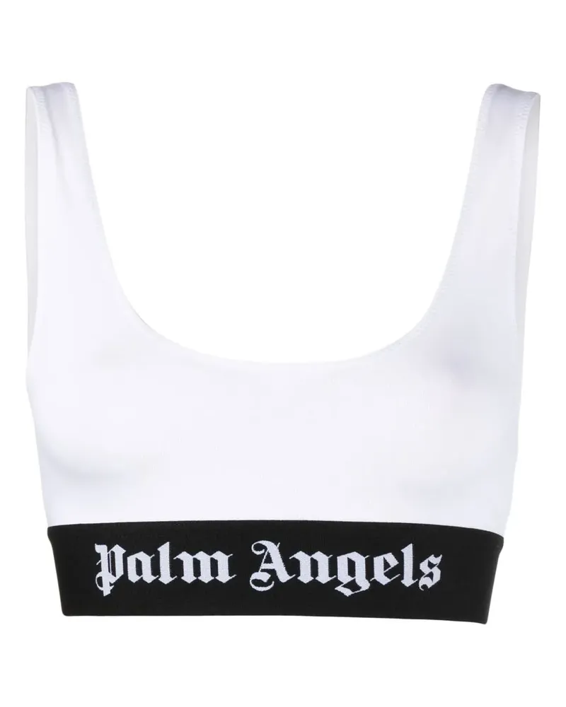 Palm Angels BH mit Logo - Weiß Weiß