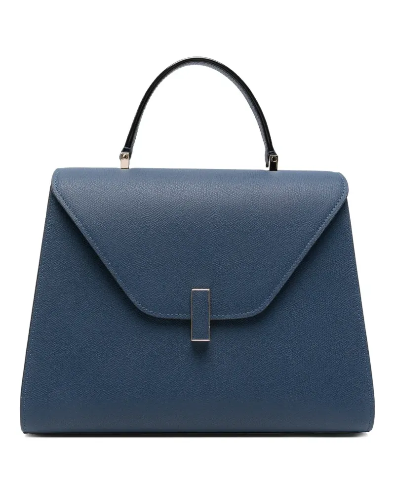 Valextra Iside Tote Bag mit Henkel - Blau Blau