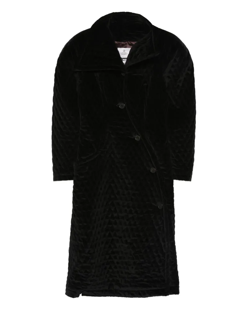 Vivienne Westwood Breeze Mantel - Schwarz Schwarz