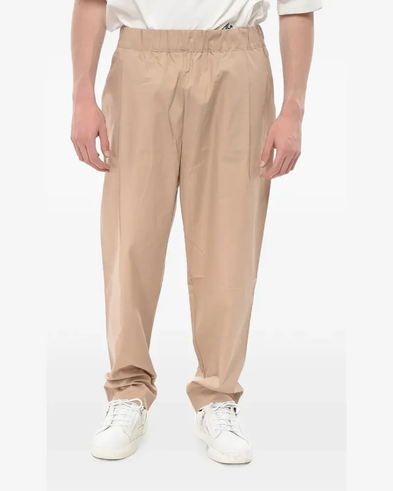 Laneus pleated tapered trousers - Nude Nude