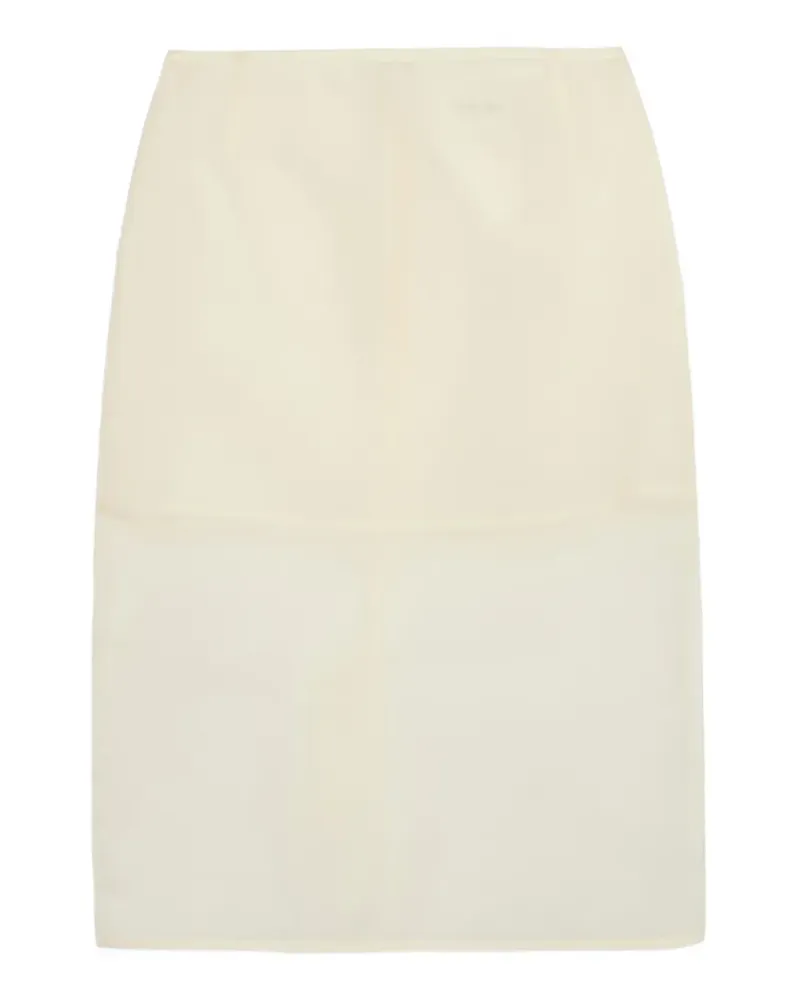 APPARIS Tyra organza midi skirt - Nude Nude