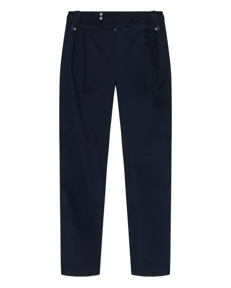 Dolce & Gabbana Plissierte Hose mit Gürtel - Blau Blau