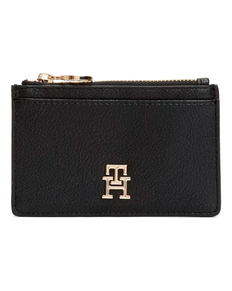 Tommy Hilfiger Kartenetui mit Logo-Schild - Schwarz Schwarz