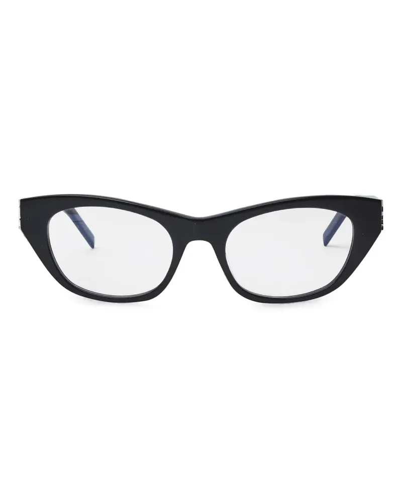 Saint Laurent Brille mit Cat-Eye-Gestell - Schwarz Schwarz