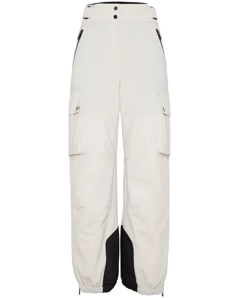 Brunello Cucinelli Mountain Cargohose - Weiß Weiß