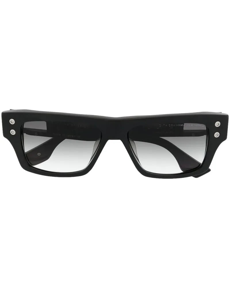 DITA Eckige Grandmaster Seven Sonnenbrille - Schwarz Schwarz