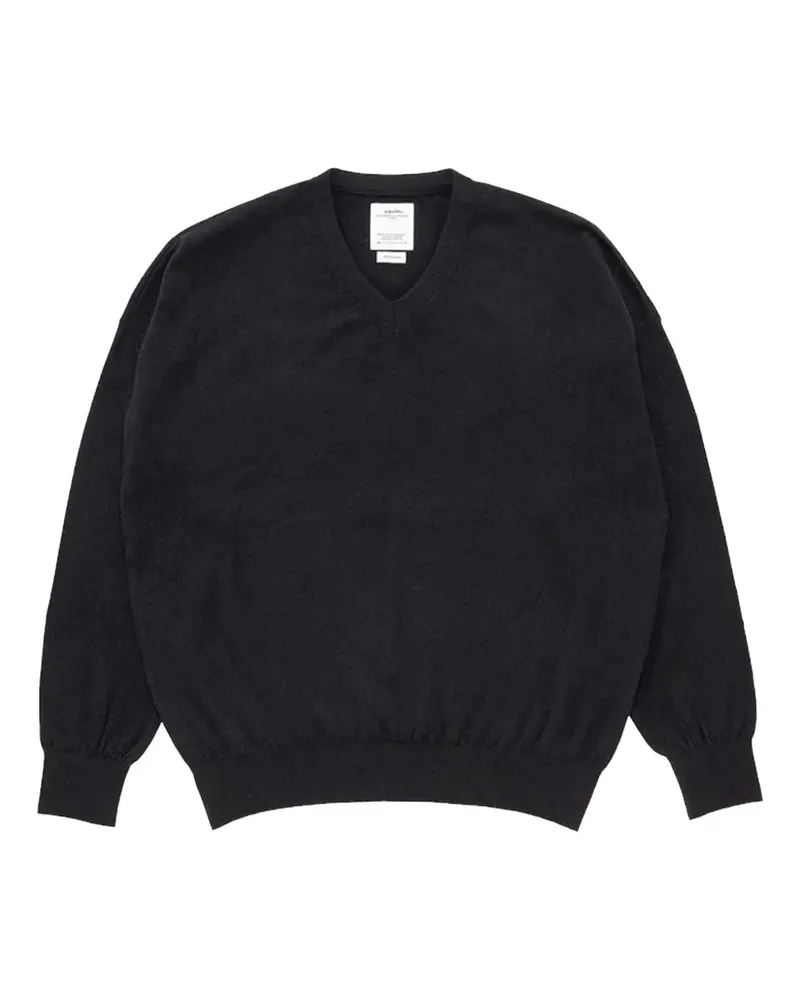 Visvim Pullover mit V-Ausschnitt - Schwarz Schwarz
