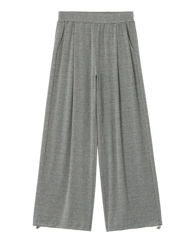 b+ab Weite Jogginghose mit Falten - Grau Grau
