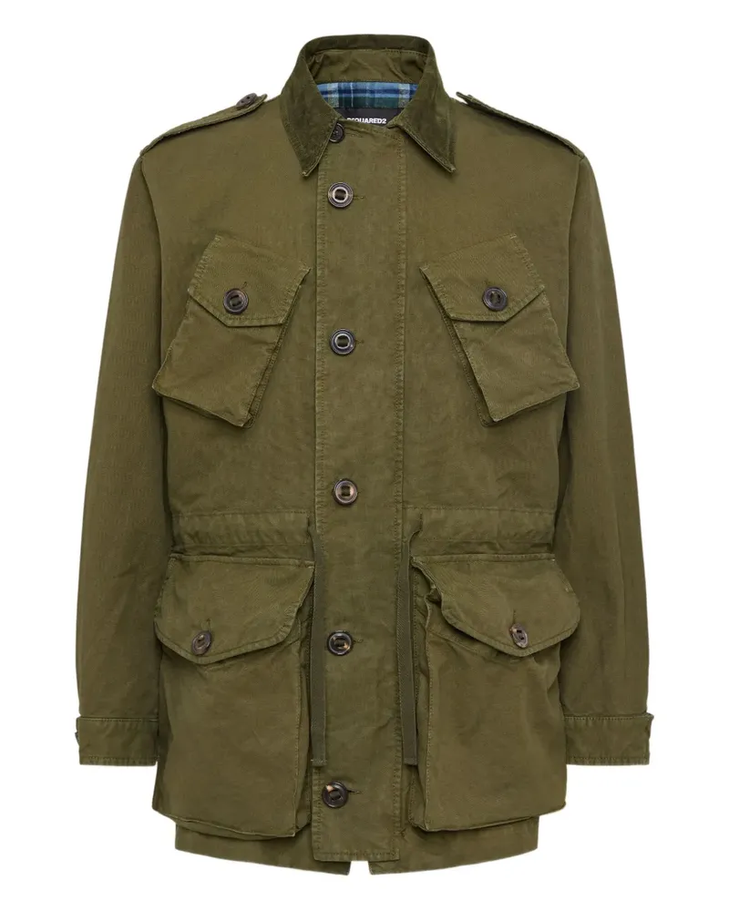 Dsquared2 Hunter Field Jacke - Grün Grün
