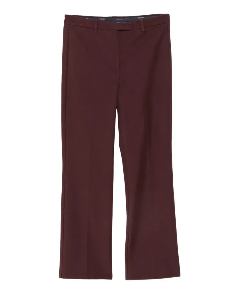 Max Mara Umanita slim-fit trousers - Rot Rot