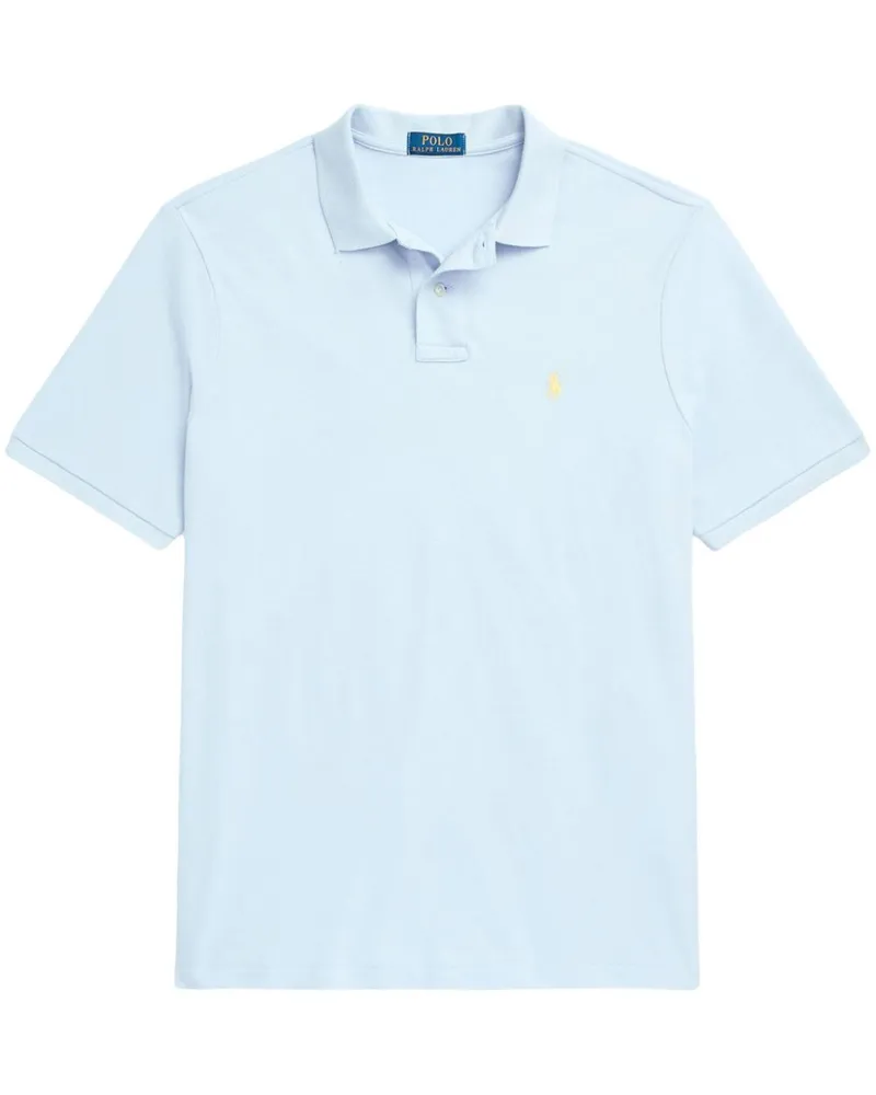 Ralph Lauren Poloshirt mit Polo Pony-Stickerei - Blau Blau