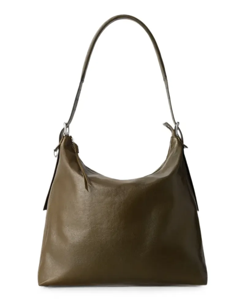 Christophe Lemaire Beuteltasche mit Gürtel - Grün Grün