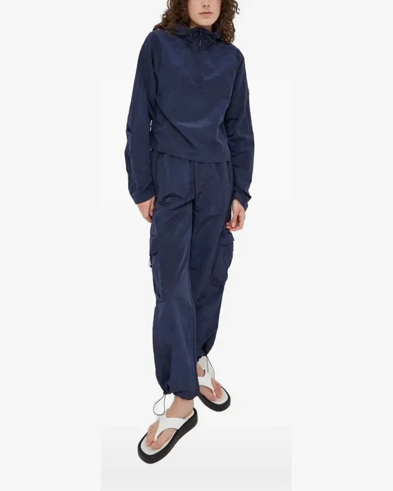 RAINS Hoodie mit Reißverschluss - Blau Blau