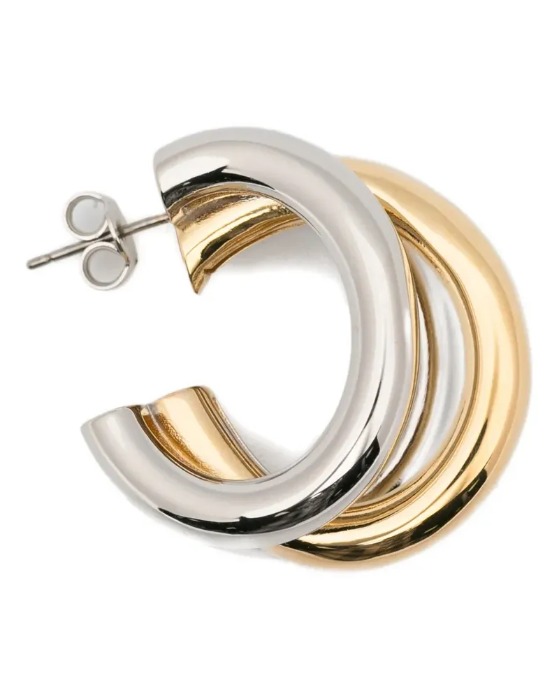 Paco Rabanne Triple Hoop earrings - Silber Silber