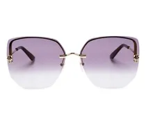 Sonnenbrille mit Panther-Schild