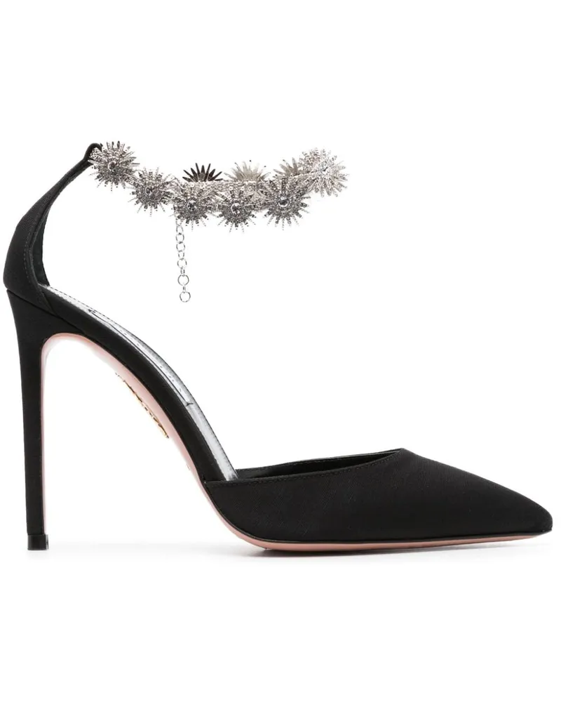 Aquazzura Comet Pumps 115mm - Schwarz Schwarz