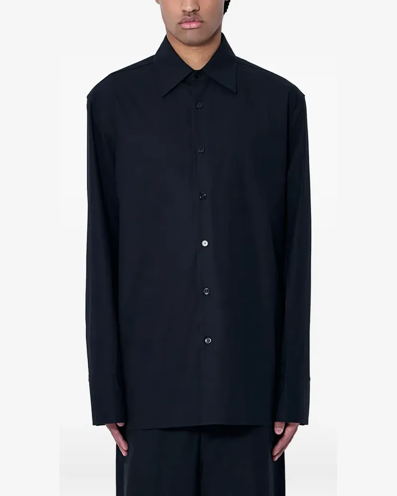 Gucci Hemd aus Popeline - Schwarz Schwarz