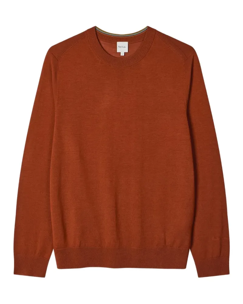 Paul Smith Auswaschbarer Pullover aus Merinowolle - Braun Braun