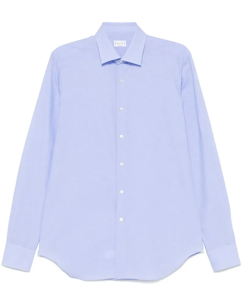 XACUS Hemd mit klassischem Kragen - Blau Blau