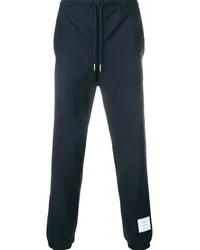 Thom Browne Twill-Jogginghose Blau