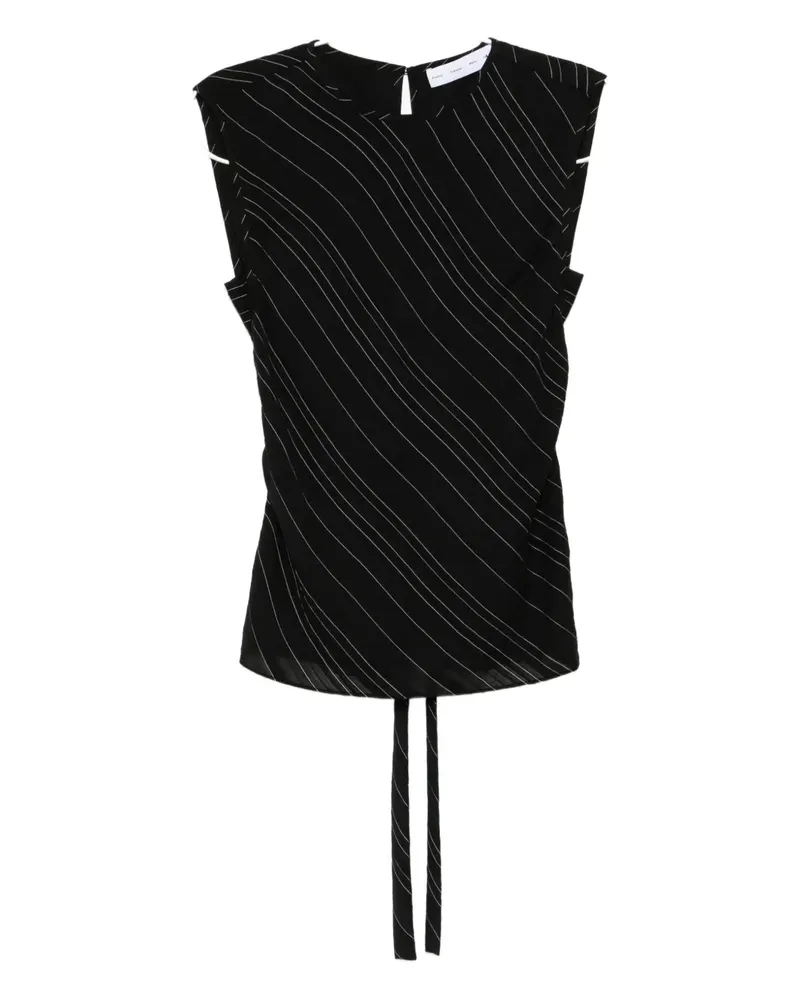 Proenza Schouler Trina Oberteil - Schwarz Schwarz