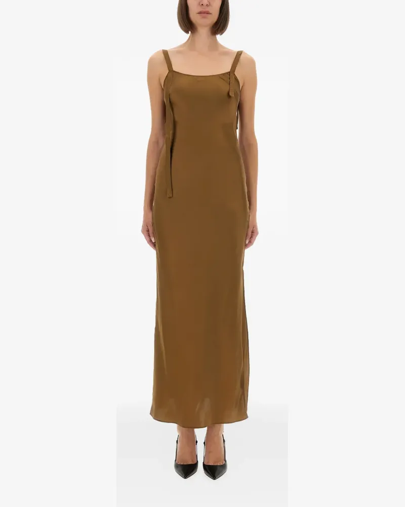 The Garment Maxikleid mit gebundenen Trägern - Braun Braun